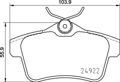 Klocki ham. DS5 ty?.. - BREMBO P 06 102