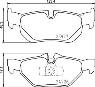 Klocki ham. 3 E92 ty?.. - BREMBO P 06 105