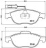 Комплект тормозных колодок, дисковый тормоз - (77362251, 77362327, 71770957) BREMBO P 23 075 (фото 1)