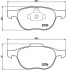 Гальмвн колодки тюннг - (bpyk3323za, b4yb3323z, 1223682) BREMBO P24061X (фото 2)