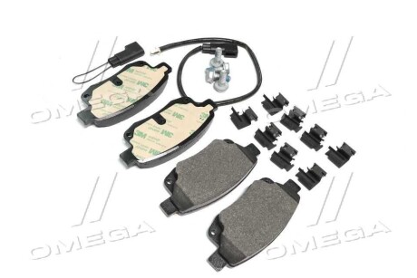 Комплект тормозных колодок, дисковый тормоз - BREMBO P 24 066