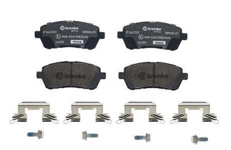 Фото 3 - Тормозные колодки BREMBO P24072X