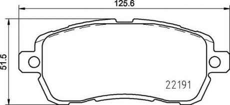 Klocki ham. KA+.. - BREMBO P 24 203