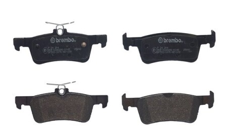 Фото 2 - Гальмівні колодки BREMBO P24204
