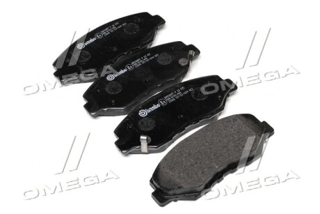 Гальмівні колодки пер. Civic/CR-V 05- - (45022SDAA00, 45022S9AE60, 45022SCVA00) BREMBO P 28 035 (фото 1)