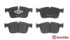 Комплект тормозных колодок - (t2H21043, T2H16147, J9D1118) BREMBO P 36 031 (фото 2)