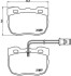 Комплект тормозных колодок, дисковый тормоз - (stc8571, stc9149, stc8572) BREMBO P 44 004 (фото 1)