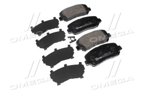 Гальмівні колодки пер. Mazda CX-5 11- Akebono - BREMBO P 49 045