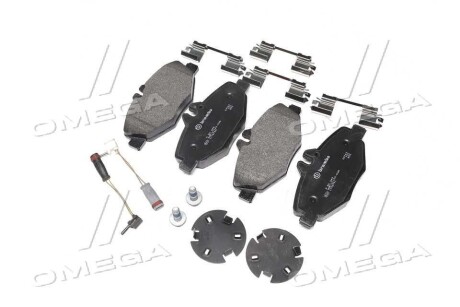 Фото 3 - Гальмівні колодки BREMBO P 50 049