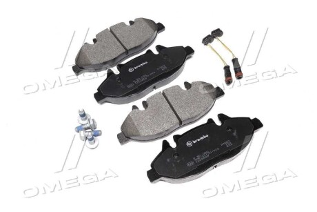 Гальмівні колодки пер. Vito (639) 03-07 (>ch.№342257) - (0014210910) BREMBO P 50 050