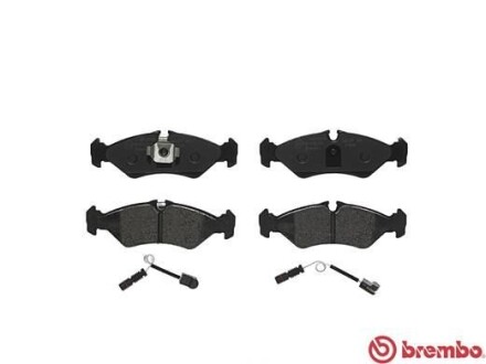 Комплект тормозных колодок, дисковый тормоз - BREMBO P 50 081