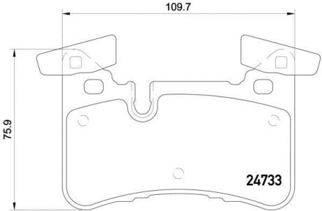 Klocki ham. E W212 ty?.. - BREMBO P50110