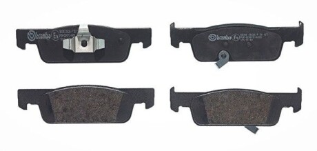 Комплект гальмівних накладок, дискове гальмо PRIME LINE - BREMBO P 50 137