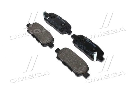 Гальмівні колодки зад. Qashqai/X-Trail 07- - (d4060CY025, 44060EG00K, 44060AL586) BREMBO P 56 046 (фото 1)