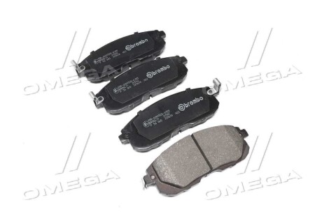 Гальмівні колодки пер. Cube/Juke/Latitude/SX4/Teana (06-21) - BREMBO P 56 065