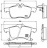 Колодки дискового гальма - (1605009, 1605035, 1605080) BREMBO P59045X (фото 2)