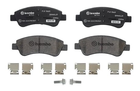 Колодки дискового гальма - BREMBO P61066X