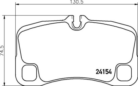 Klocki ham. ty? PORSCHE 911 (997) 07/04-12/13 - (99735294903, 99735294904, 99735294792) BREMBO P65035