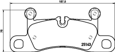 Klocki ham. PORSCHE 911 ty?.. - BREMBO P 65 042