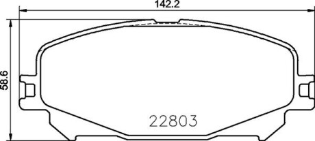 Klocki hamulcowe przod - BREMBO P 68 071