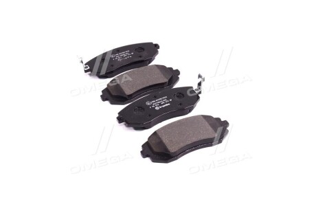 Гальмівні колодки пер. Subaru Impreza 02-/Forester 02- (akebono) - BREMBO P 78 013