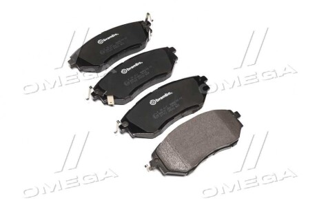 Гальмівні колодки пер. Subaru Legacy IV/Outback 03- (akebono) - BREMBO P 78 017