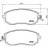 Гальмівні колодки пер. Subaru Impreza 02-/Forester 02- (akebono) - (26296SC000, 26296FJ020, 26296SC011) BREMBO P78021 (фото 2)