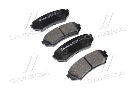 Колодка гальм. диск. TOYOTA LAND CRUISER 100, задн. - (446660110, 04466YZZC4, 0446660070) BREMBO P 83 049