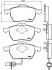 Комплект тормозных колодок, дисковый тормоз - (1133445, 7M3698151, YM212K021AA) BREMBO P 85 060 (фото 1)