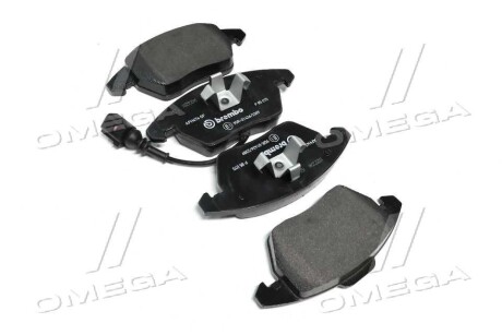 Комплект тормозных колодок, дисковый тормоз - BREMBO P 85 075