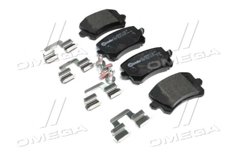 Гальмівні колодки зад. Caddy III/Golf V/Audi A4 03- - BREMBO P 85 109