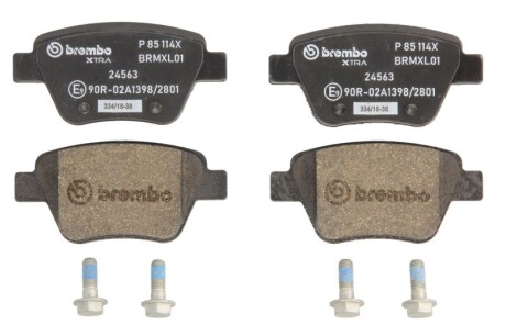 Колодки дискового гальма - BREMBO P85114X