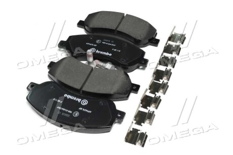 Фото 4 - Гальмівні колодки BREMBO P 85 115