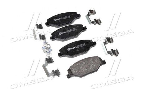 Klocki hamulc. skoda fabia 07- przуd - BREMBO P85121