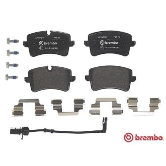 Гальмівні колодки зад. Audi A6 10- (TRW) - (9A769845100, 4G0698451J, 4G0698451A) BREMBO P 85 150 (фото 1)