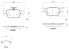 Колодки дискового тормоза - BREMBO P 85 189 (фото 1)