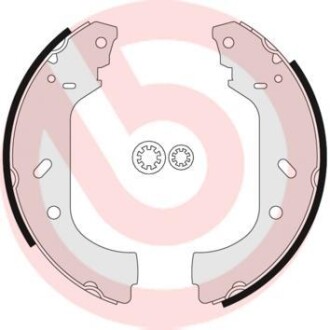 Комплект тормозных колодок - BREMBO S 23 517