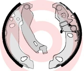 Комплект тормозных колодок - (77362491) BREMBO S 23 522