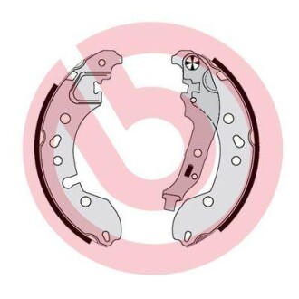 Szczeki ham. renault twingo 07- - (440601843R, 4534230100) BREMBO S68548