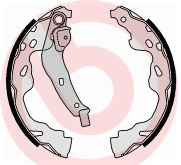 Комплект тормозных колодок - (044950D020) BREMBO S 83 509