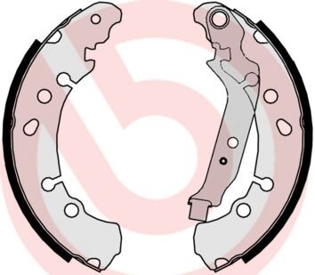 Комплект тормозных колодок - (044950D040, 044950D090) BREMBO S 83 513