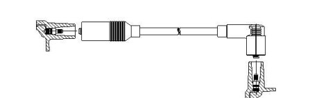 Провод зажигания - BREMI 11530