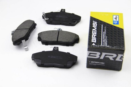 Гальмівні колодки пер. Honda Civic 91-05 (TRW) - (sfp100360) BREMSI BP2502