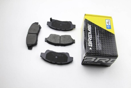 Комплект тормозных колодок - BREMSI BP2526