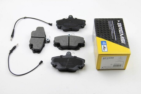 Фото 2 - Тормозные колодки BREMSI BP2590