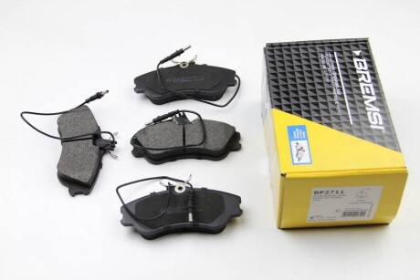 Фото 2 - Гальмівні колодки BREMSI BP2711