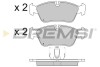 Гальмівні колодки пер. BMW 3 (E36/E46) 90-09 (ATE) - (34111164496, 34111164498, 34111164500) BREMSI BP2745 (фото 1)