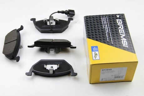 Фото 2 - Гальмівні колодки BREMSI BP2848