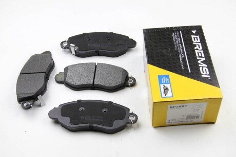 Фото 2 - Гальмівні колодки BREMSI BP2887