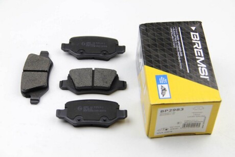 Фото 2 - Гальмівні колодки BREMSI BP2983